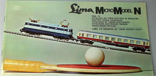 LIMA MicroModel N Katalog 1969 1970 å