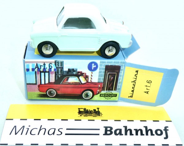 Bianchina Mercury Collection Art 6 die cast Hachette 1:48 OVP LC4 µ