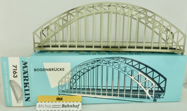 Bogenbrücke Märklin 7163 M-Gleis Metallgleis H0 Originalverpackt HE2 å