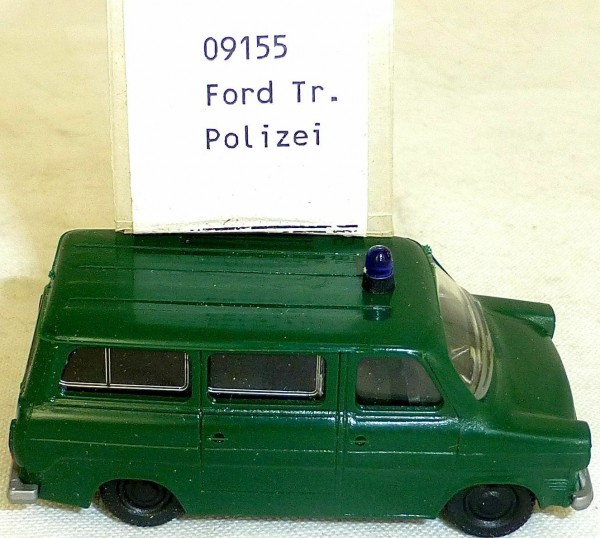 Polizei Ford Transit Diesel IMU EUROMODELL 09155 H0 1:87 OVP Fach å