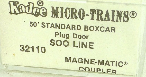 50´ Standard Boxcar SOO LINE 15579 Micro Trains Line 32110 N 1:160 C å*