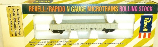 50' Gondola Frisco Revell rapido microtrains N-2533 OVP HT5 å *