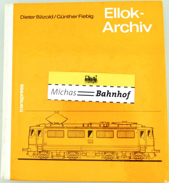 Ellok- Archiv Dieter Bäzold / Günther Fiebig Transpress HV4 å