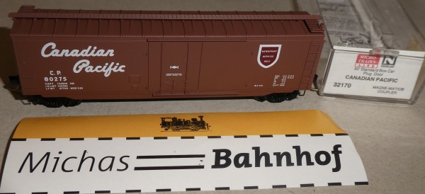 Canadian Pacific 80275 50&#039; St Box Car Micro Trains Line 32170 1:160 OVP ø55 å