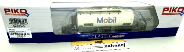Piko 54353-3 Kesselwagen Mobiloil DB Ep3 Bremserhaus OVP 1:87 HU3 µ