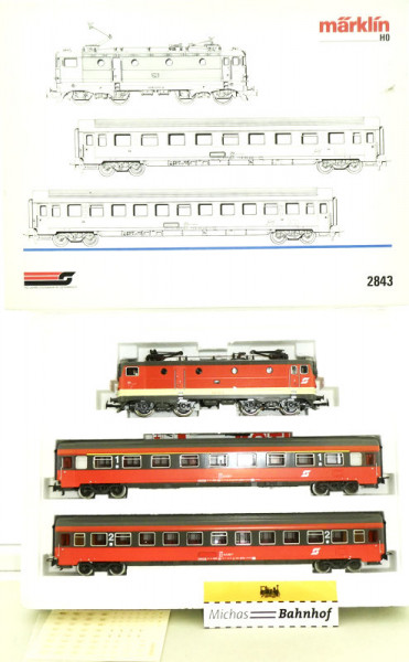 Märklin 2843 ÖBB Personenzug 150 Jahre Österreich H0 1:87 OVP HD1 å