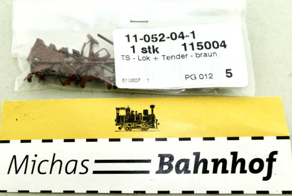 Roco 115004 TS - Lok + Tender - braun 1:87 HH2 µ