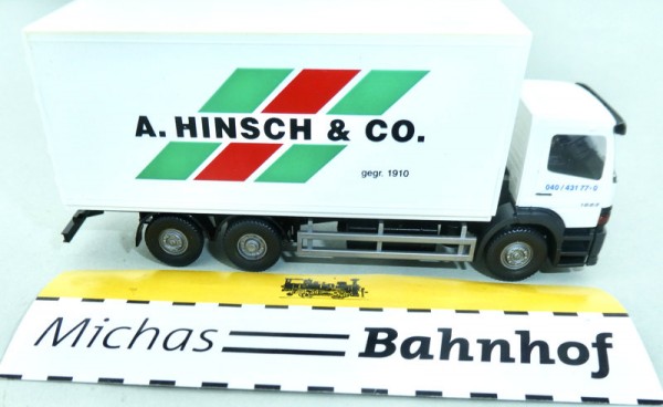 Wiking Hinsch &amp;Co Sahne Witt Hamburger Käselager MB LKW Werbemodell H0 89R å