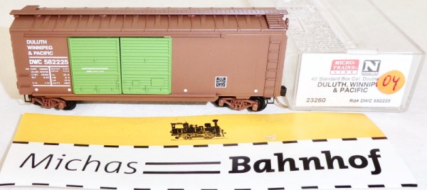 DWC 582225 40´ Box Car Double Doors Micro Trains Line 23260 N 1:160 J04 å