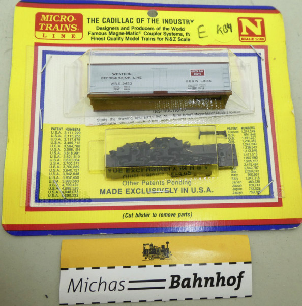 Micro Trains WESTERN REFRIGERATOR LINE WRX 9453 Bausatz N 1:160 #E KB4 å