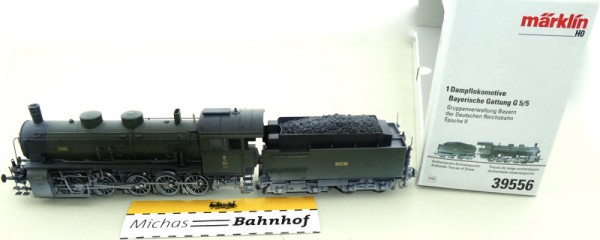 Bay G 5/5 Dampflok Winteredition Dig EpII Märklin 39556 H0 1:87 NEU OVP HJ3 µ *