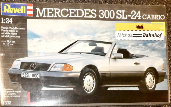Revell 7332 MERCEDES 300 SL-24 CABRIO Bausatz ungebaut 1:24 OVP HT0 å
