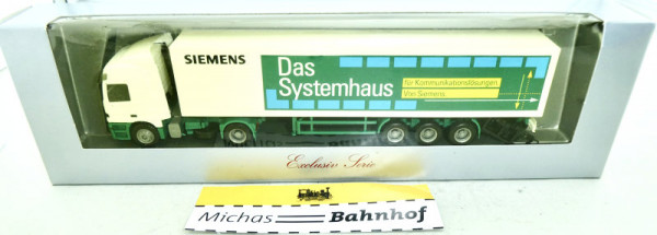 Herpa Siemens Das Systemhauss LKW Werbemodell H0 1:87 HS3 å