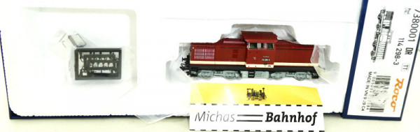 Roco 7380001 114 298-3 Diesellok EpIV TT 1:120 OVP GB3 µ