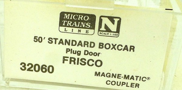 50´ Standard Boxcar FRISCO 12052 Micro Trains Line 32060 N 1:160 C å*