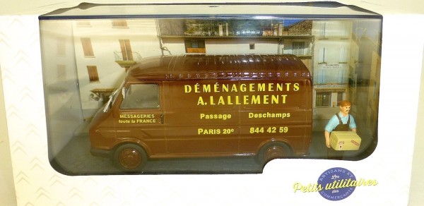 Citroen C35 Le fourgon demenageur PARIS Atlas 1:43 NEU OVP 2428006 HD5 µ *
