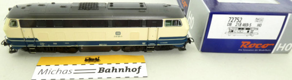 Roco 72752 BR 218 469-5 Diesellok Ep4 Plux22 1:87 OVP KA3 å