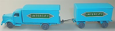 INTERCITY Mercedes 5000 Hängerzug hellblau grün IMU H0 1:87 #51# å