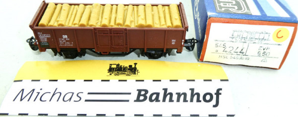 Off Güterwagen DR Holzladung BTTB 4244 Berliner TT Bahnen DDR 1:120 #C HQ2 å