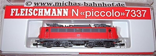 Fleischmann 7337 E 110 Elektrolok rot DB AG EpV NEU OVP 1:160 HR4 µ *