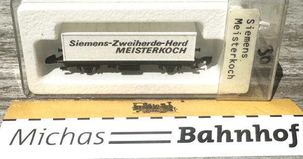 Märklin Siemens Meisterkoch mini club Werbemodell Spur Z 1:220 #30 LG4 å