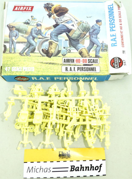 Airfix S47 R.A.F. PERSONNEL ungebaut 00 H0 OVP LD2 å