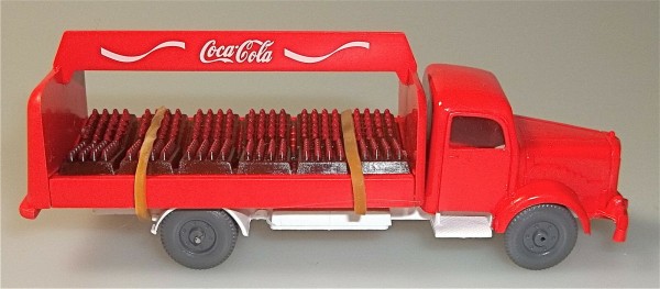 Coca Cola Getränketransporter RW Mercedes 5000 IMU 1:87 å