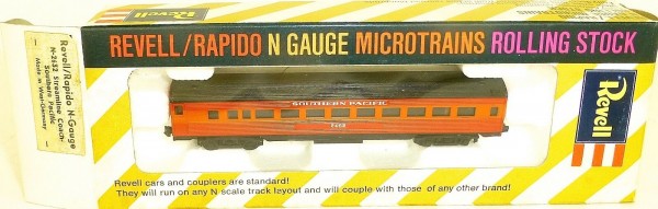 Southern Pacific Streamline Coach Revell rapido microtrains N-2632 OVP HT5 å *