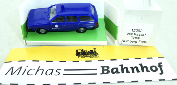 VW Passat THW Nürnberg-Fürth Michas Bahnhof IMU H0 1/87 OVP GA5 å