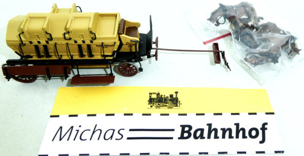 Woytnik 6103-2 Müllabfuhr Berlin Pferdefuhrwerk 1:87 OVP HH2 å