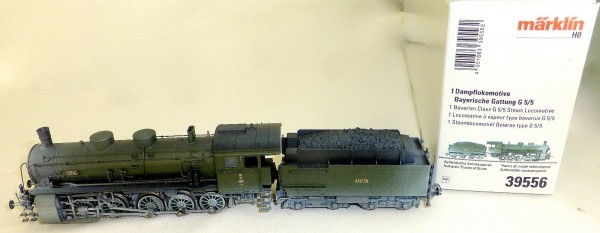 Bay G 5/5 Dampflok Winteredition Dig EpII Märklin 39556 H0 1:87 NEU OVP HJ3 µ *