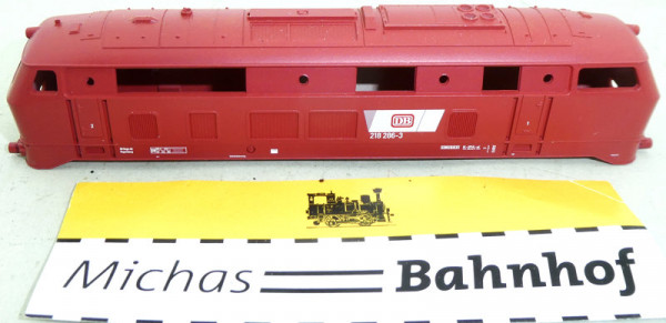 Tillig 218 286-3 Diesel Lok Gehäuse TT 1:120 #O Li4 a