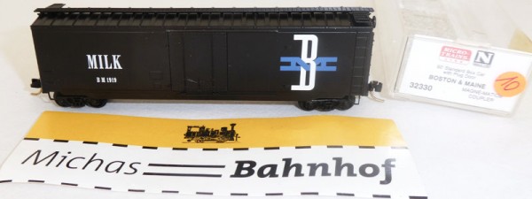 Boston &amp; Maine MILK BM 1919 50´ Boxcar Micro Trains Line 32330 N 1:160 Ω10 å