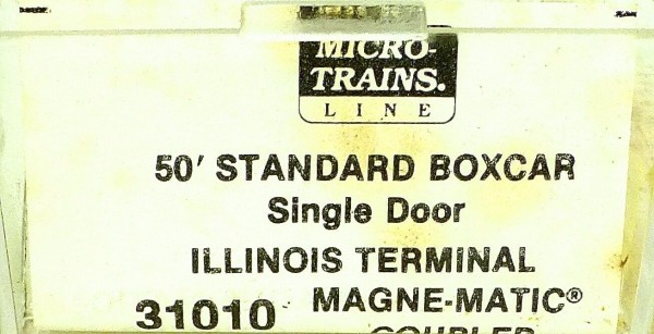 50´ Standard Boxcar ILLINOIS TERMINAL 9440 Micro Trains Line 31010 N 1:160 C å*