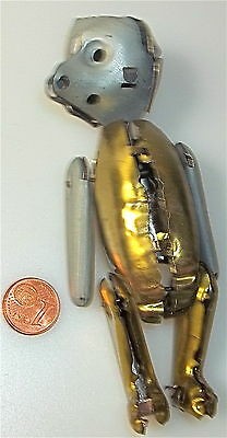 Metall Gerippe Rohling Schuco RARITÄT ca. 12 cm 50er/60er Jahre Antik å *