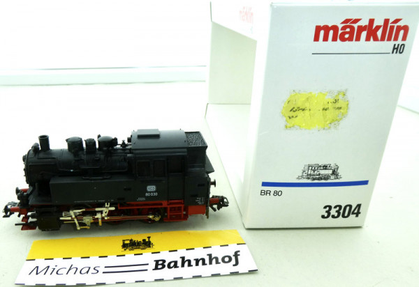 Märklin 3304 BR 80 030 Dampflok digital DB H0 1:87 OVP HA3 å