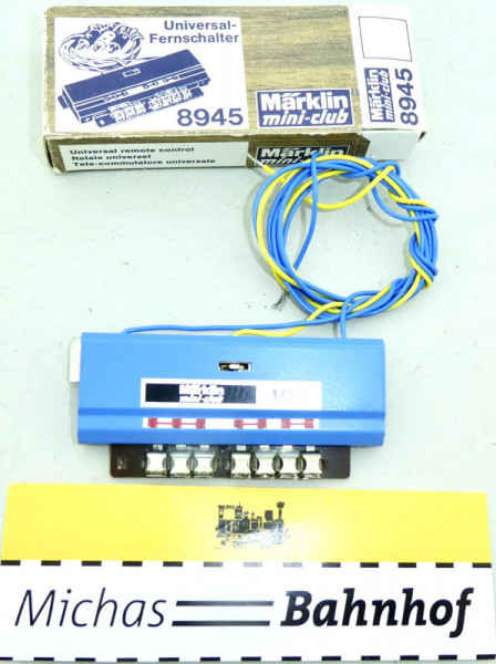 8945 Märklin Universal Fernschalter mini club Spur Z 1:220 OVP #LJ4 å