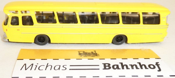 DBP Post Neoplan gelb Hamburg Metallboden NH16 ND16 V&amp;V Bus 1:87 H0 BBY å