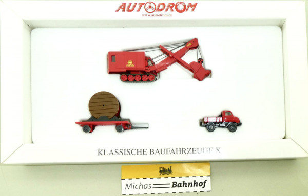 Wiking 990 42 Autodrom Klassische Baufahrzeuge X H0 1:87 OVP HT0 å