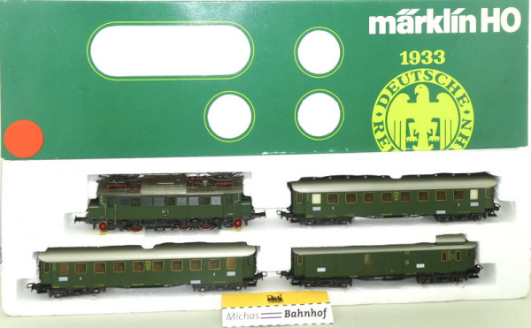 Märklin 2850 E 04 14 Ellok Reichsbahnzug 1933 H0 1:87 OVP GA1 å