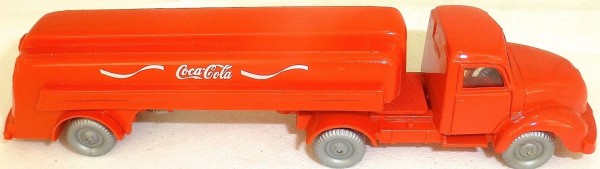 Tanksattelzug Magirus Rundhauber Coca Cola rot IMU H0 1:87 LE4å √