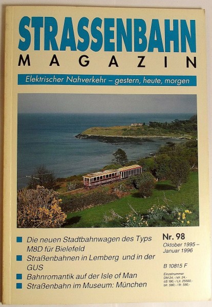 Straßenbahn Magazin Heft 98 Oktober 1995, S.265-352 Franckh&#039;sche Verlagshandlung