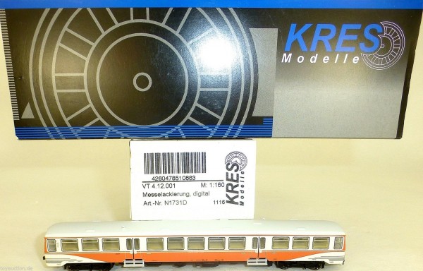 VT 4.12.001 Messelackierung digital EpIII KRES N1731D N 1:160 OVP HQ2 µ *