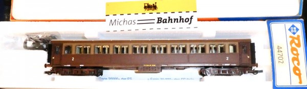 Roco 44702 FS Bz 20 085 Personenwagen braun 3.Kl EpIV H0 1:87 OVP LH2 å