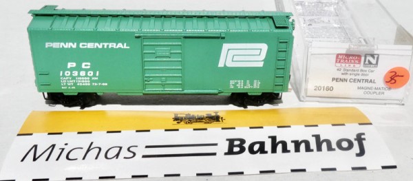 Penn Central PC 103601 40´ Boxcar Micro Trains Line 20160 N 1:160 ∆35 å