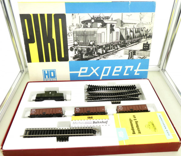 Piko DDR expert Startset E 69 Güterzug H0 1:87 OVP HU5 å