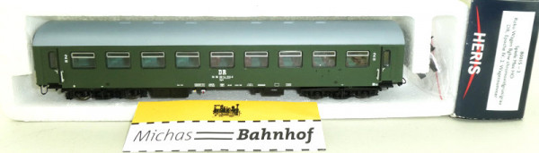 Heris 80015-2 Reko Wagen Bghw chromoxidgrün/grau DR HO 1:87 KC2 a
