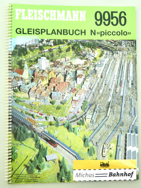 FLEISCHMANN 9956 GLEISPLANBUCH N piccolo LB4 å