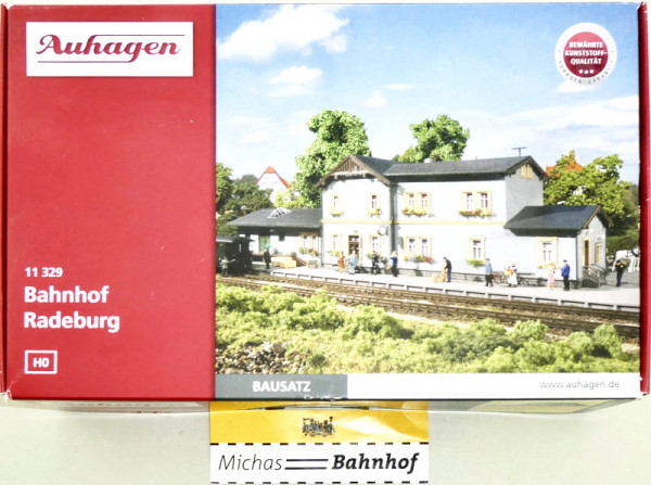 Auhagen 11 329 Bahnhof Radeburg Bausatz ungebaut H0 OVP 1:87 H0 HU4 å