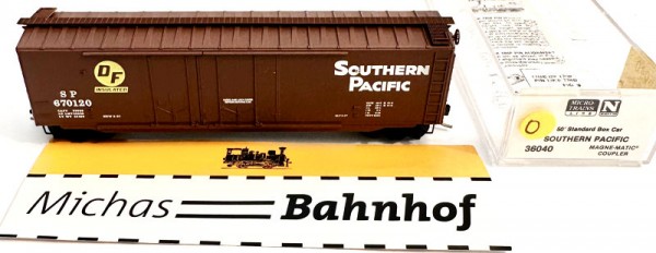 Micro Trains Line 36040 50&#039; Slandard Box Car SOUTHERN PACIFIC N 1:160 ¥O å
